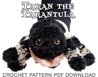 Taran Tarantula - Crochet Pattern PDF Instant Download