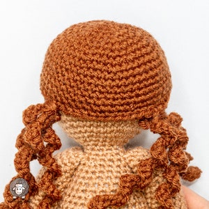 Advent Amy Amigurumi Doll Pattern with Removeable Clothes, Crochet Doll Pattern, Easy Crochet Doll image 3