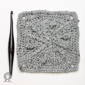 Perpetual Fog Afghan Square Crochet Pattern: PDF Instant Download - Crochet Granny Square, Easy Crochet Pattern, Crochet Motif Square