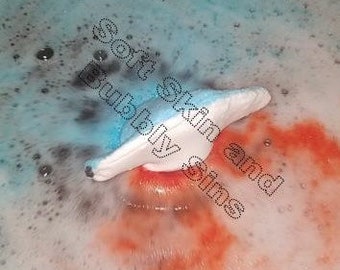 Hammerhead Shark Bath Bomb - Shark Bath Bomb - Party Favor - Blue Bath Bomb - Kid Bath Bomb