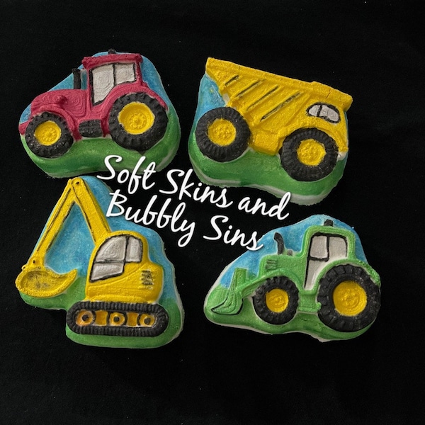 Farm Bath Bomb - Tractor Bath Bomb - Dump Truck Bath Bomb - Truck Bath Bomb - Kid Bath Bomb