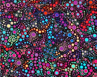 Aboriginal Ethnic 100/% Quality Cotton by M and S Textiles Bush Camp Red Australian Fabric Abstract