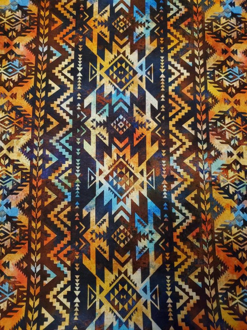 Adobe Native American Southwest Blanket Fabric 100 Etsy