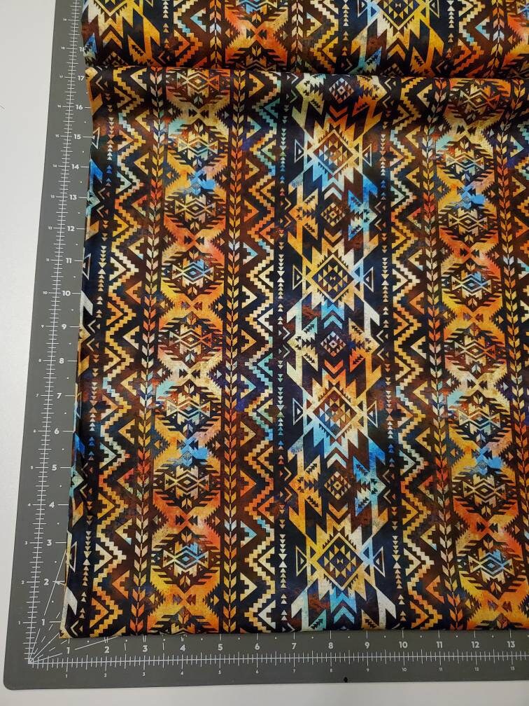Adobe Native American Southwest Blanket Fabric 100 Etsy
