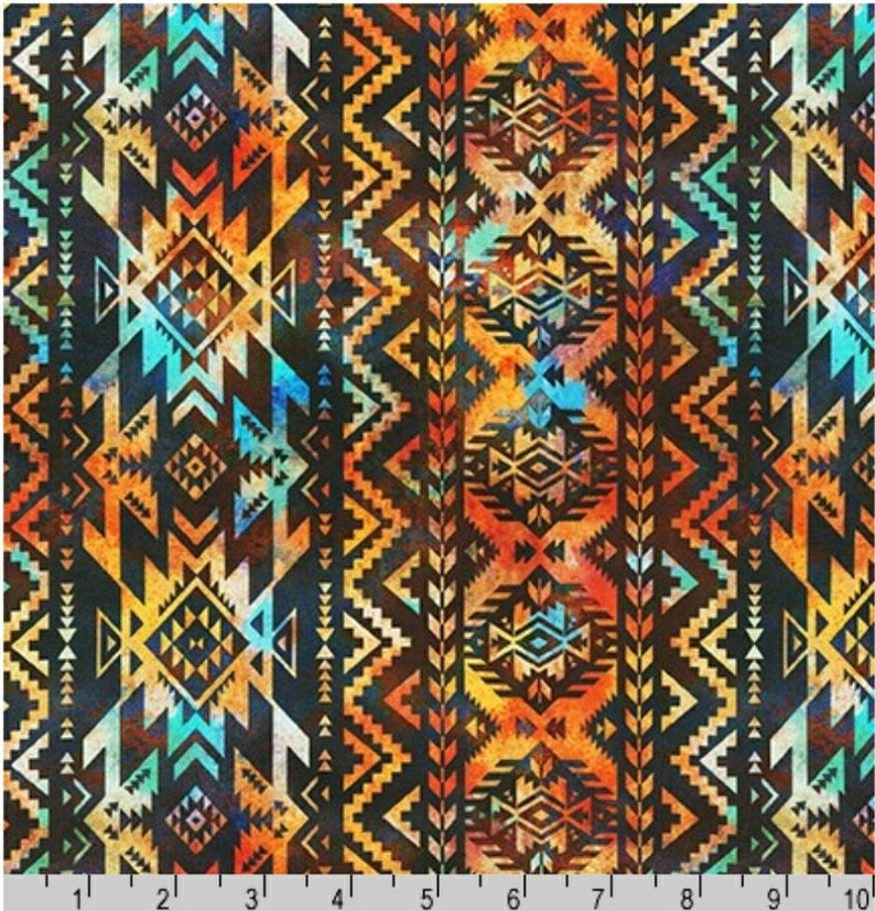 Adobe Native American Southwest Blanket Fabric 100 Etsy