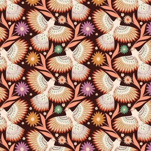Birds Overhead - Little Bo - Kimberly Morgan - Cloud 9 Fabrics - Poplin Birds Overhead - Little Bo - Kimberly Morgan - Cloud 9 Fabrics - Poplin