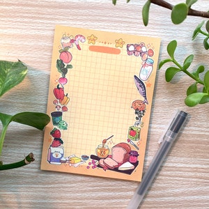 Cute Grocery List Memo Pad