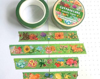 Cottagecore Washi Tape // Decorative Stationery Supplies for Journaling