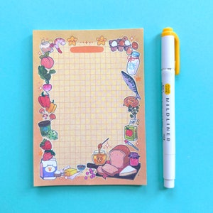 Cute Grocery List Memo Pad