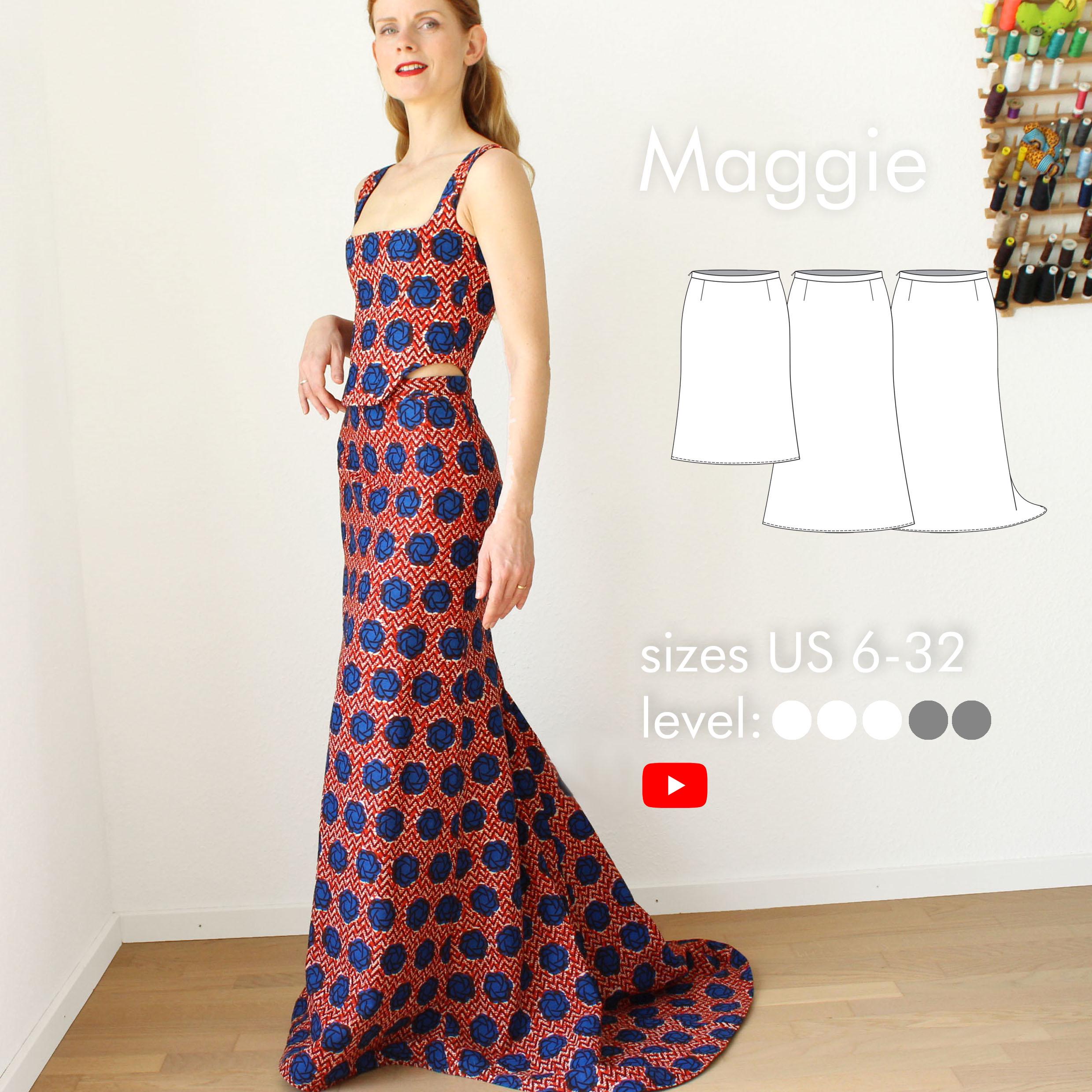 Mermaid Plus Size Sewing Pattern - Etsy
