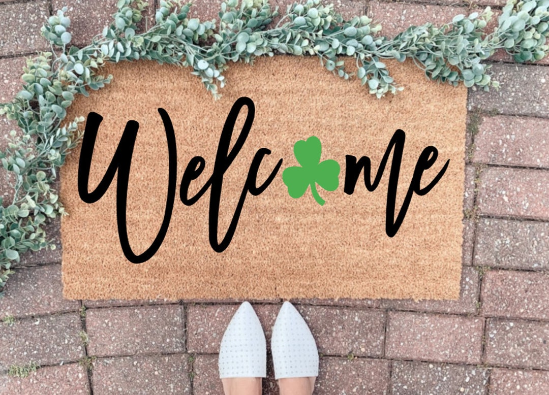Cead Mile Failte, Doormat, Irish Doormat, St. Patrick's Day, Celtic