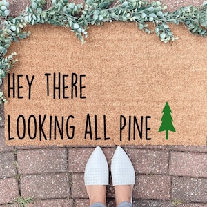 Christmas Doormat, Winter Welcome mat, Holiday Door mat, Christmas Decor, Holiday Decoration, Outdoor Christmas Decor, Funny Holiday Doormat