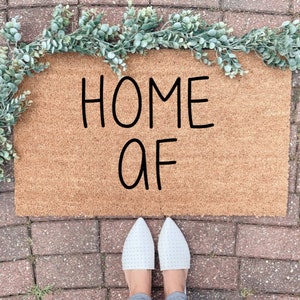 Accueil AF Doormat, Homebody, Shoes Off Doormat, Funny Doormat, Funny Welcome Mat, No Shoes Doormat, Front Door Mat, Funny Doormat, Doormats