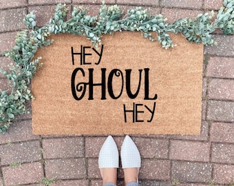 Hey There Pumpkin Welcome Mat, Doormat, Door mat, pumpkin season, pumpkin decor, fall entryway, thanksgiving doormat, new homeowner gift