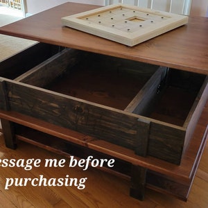 Coffee Table with Lift Top
