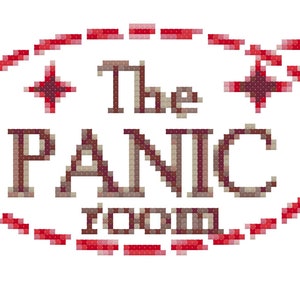 Flynn-Fletcher Panic Room - simple (Digital Cross-stitch Pattern)