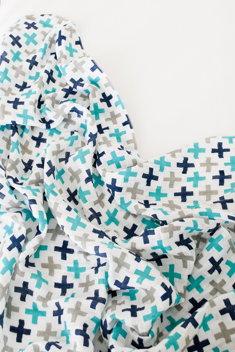 Buy Baby Boy Muslin Swaddle Set Set of Two Baby Swaddle Blankets Online