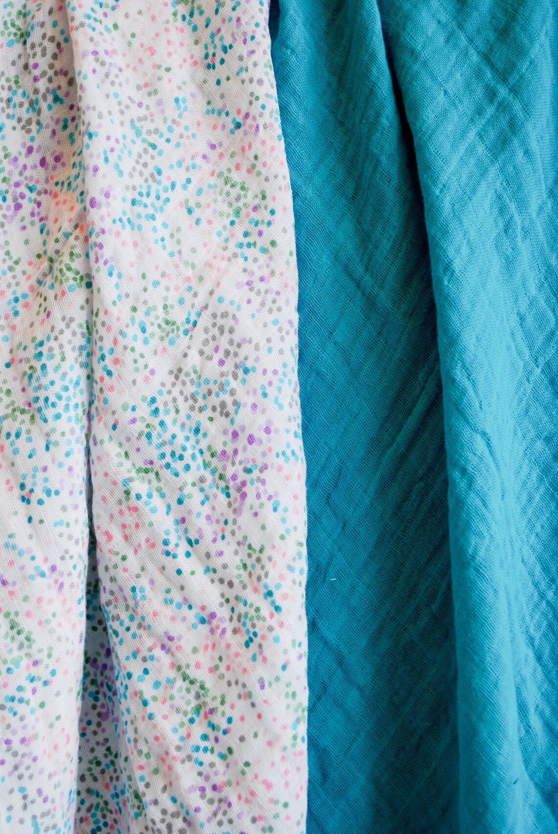 Baby Girl Muslin Swaddle Set Set of Two Baby Swaddle Etsy