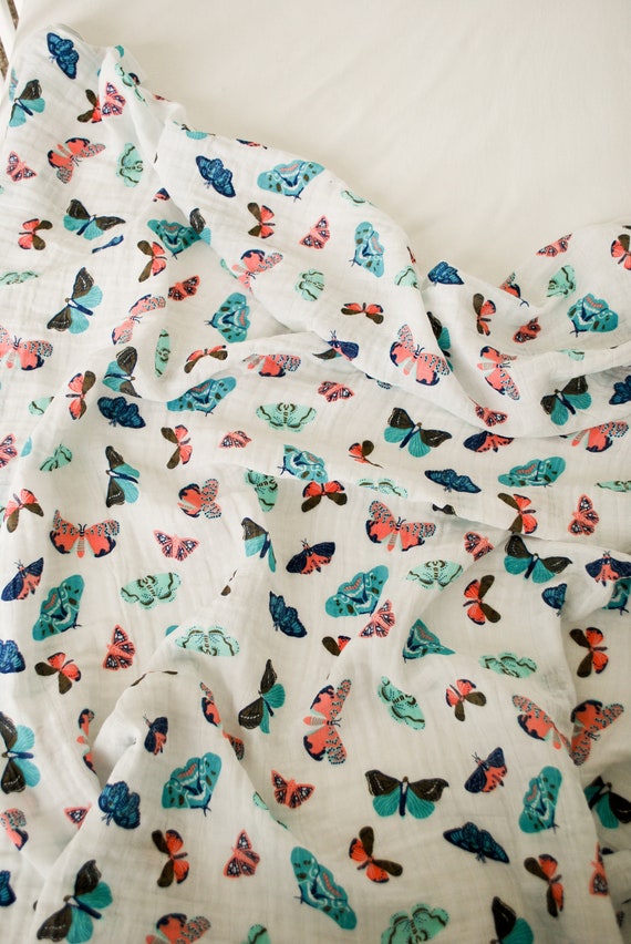 butterfly swaddle blanket