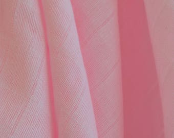Muslin Swaddle Blanket, Ballet Pink Swaddle Blanket for Newborn, Double Gauze Newborn Swaddle Blanket, Lightweight Baby Blanket, 100% Cotton