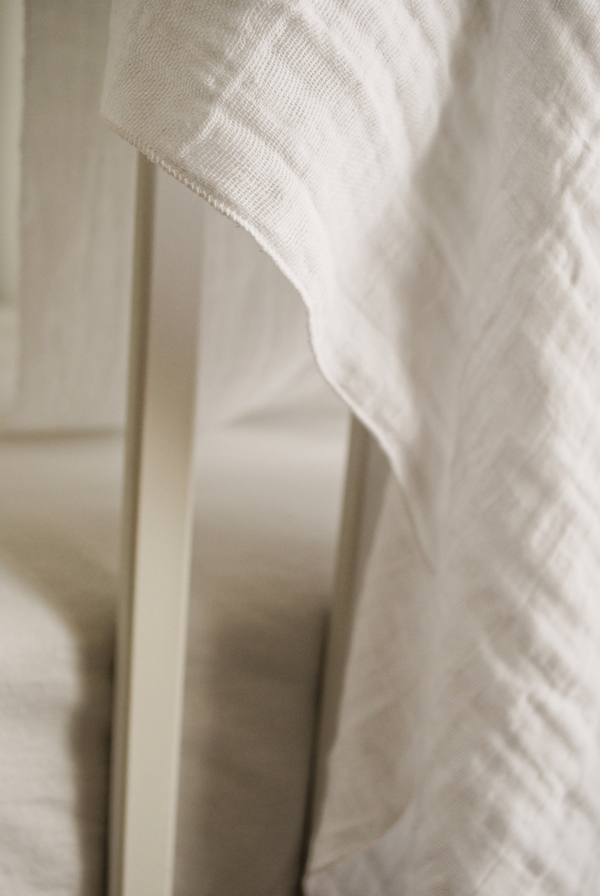 White Muslin Swaddle Blanket Newborn Double Gaze Swaddle Etsy