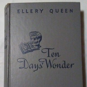 Ten Days Wonder, by Ellery Queen