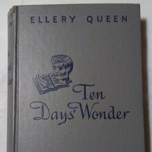 Ten Days Wonder, by Ellery Queen image 1