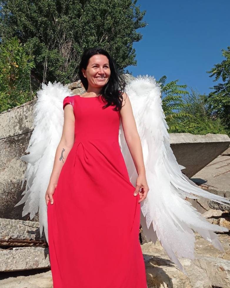 Angel Wings Costume Only wings Christmas costume .Angel wings Etsy