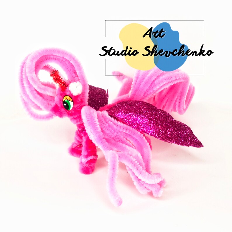 Unicorn Twilight Sparkle Horse Pipe Cleaner, My Unicorn Horse Gift for