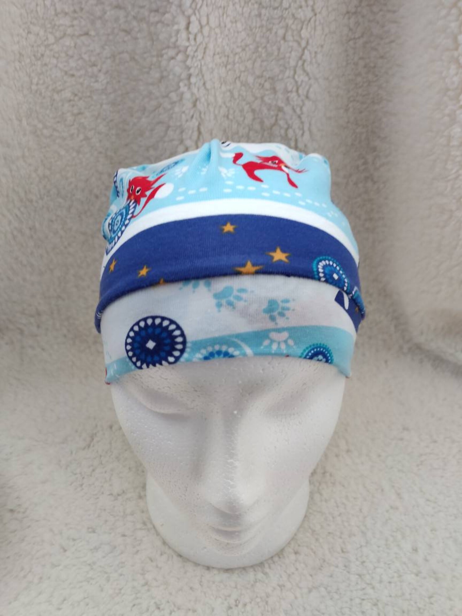 Jersey Hat, Children's Hat, Beanie, Cap, Lightweight, Hat, Comfy Hat, Slouchy Hat, Stretchy Cap