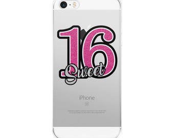 Sweet 16 urodziny i szesnaście lat aby świętować iPhone Case