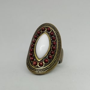 ring multi-pierres