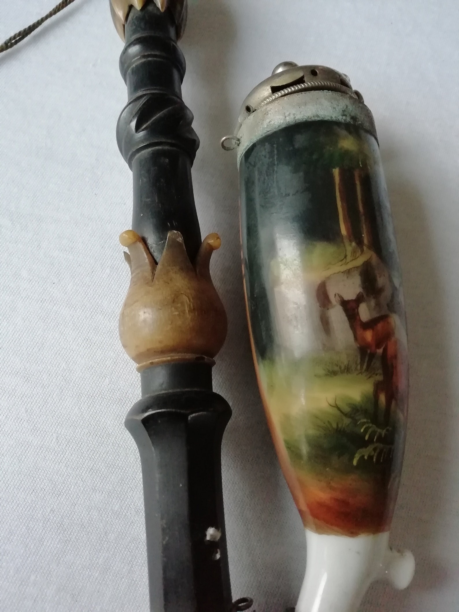 German pipe old vintage german smoking pipe Etsy