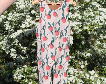 APPLE TREE Organic Cotton Children Baby Romper