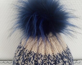 Bonnet Pompon Bebe Etsy