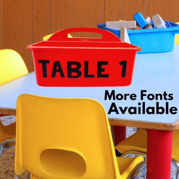 Classroom Numbers Stickers Etsy