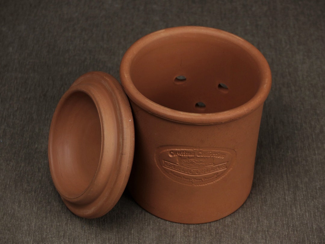 Vintage Tuscan Terracotta Garlic Keeper Etsy