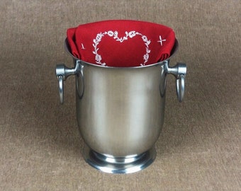 Vintage French JEAN COUZON Ice Bucket
