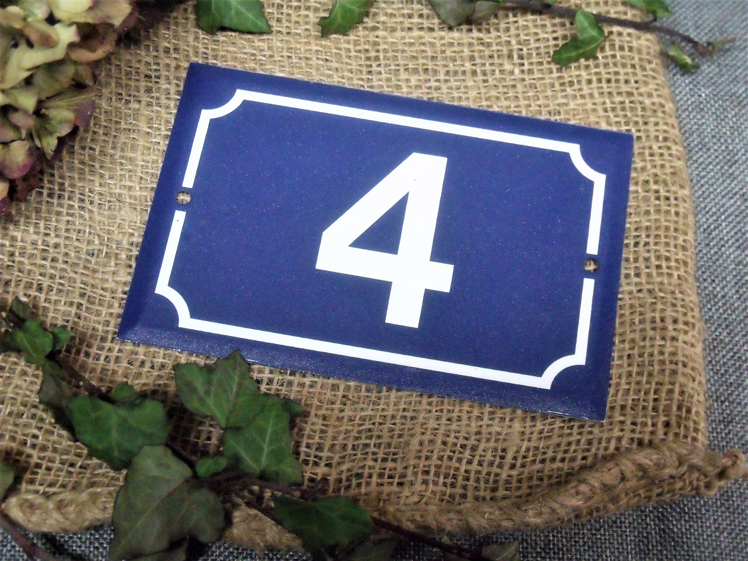 French Enamel House Numbers Australia at Christopher Halpern blog