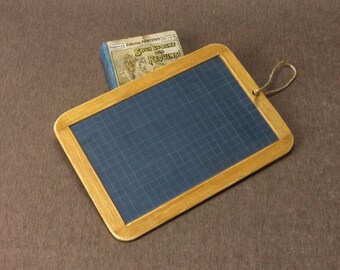 Vintage French School Slate Chalkboard