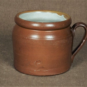 Vintage French Earthenware Confit Pot, Crock image 6