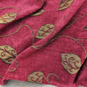 Vintage French Velvet & Satin Table Runner image 3