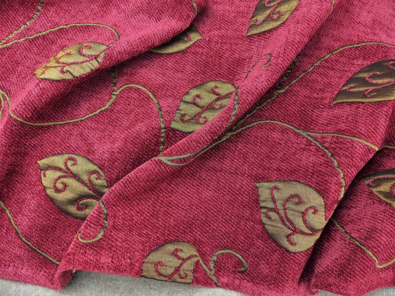 Vintage French Velvet & Satin Table Runner image 3