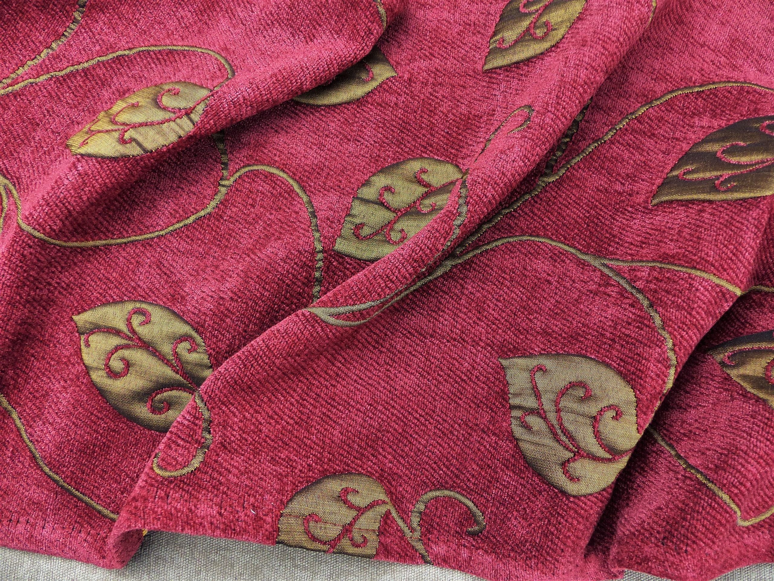 Vintage French Velvet & Satin Table Runner