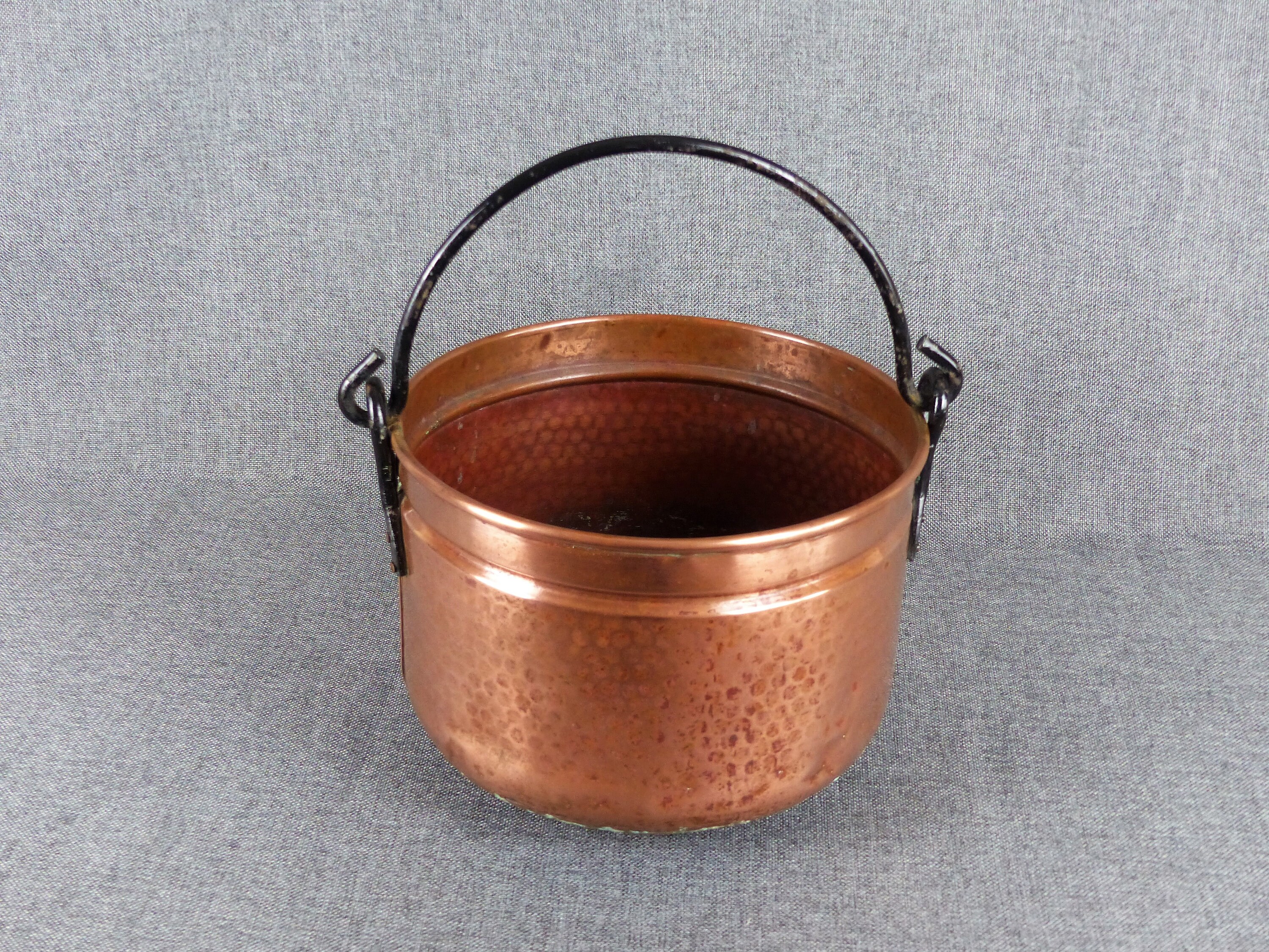 Chaudron de Cuivre Français Vintage