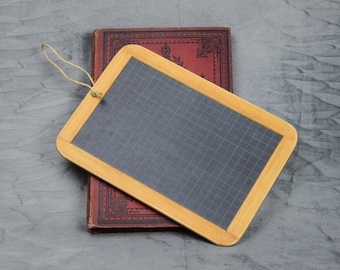 Vintage French School Slate Chalkboard