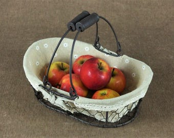 Rustic Wireware Storage Basket