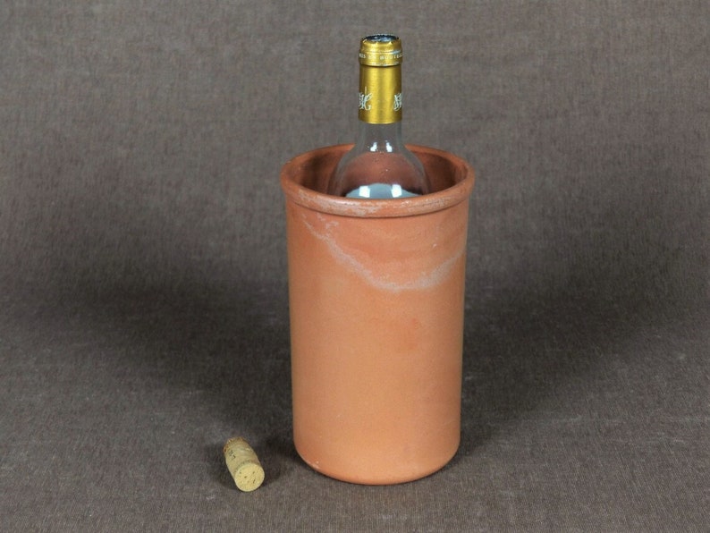 Vintage French PROVENCE Terracotta Brique à Vin Wine Cooler image 2