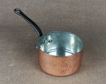 Vintage French Professional Quality Copper Pan - MEDIUM