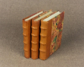 Old French Decorative Book Bundle